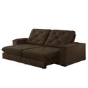 Ver imagem 1 de Sofa Retrátil Cuiabá 2,50m Mola Ensacada 04 Lugares Txr