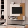 Painel Home Suspenso Babilônia para Tv 43 Polegadas Off-white/ripado - 1