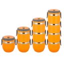 Ver imagem 4 de Kit Marmita 4 Compartimentos Empilhavel Inox Termica Hermetica Lunch Box Fitness