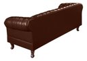 Ver imagem 3 de Namoradeira Duque Chest 3 Lug Courano Marrom Café