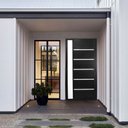 Ver imagem 2 de Porta Lambril Solara com Visor 80 X 2.10 Preta Lado Esquerdo – Hale