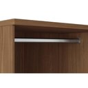 Ver imagem 3 de Cômoda Casal Málaga Gold 2 Portas e 5 Gavetas Jatoba/areia - Santos Andirá