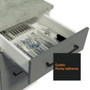 Ver imagem 5 de Cozinha Compacta 280003 Com Armário E Balcão Branco/Cinza