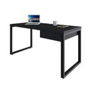 Ver imagem 6 de Mesa Diretor c/01 Gav. 150x70x75cm Yon YOME71501G Preto Tx - Est.Preta