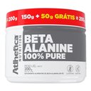 Ver imagem 1 de Beta Alanine 100% Pure Atlhetica Nutrition 2000MG sem Sabor 200g