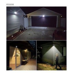 Kit 4 Sensores Luz Led Carregador Sorlar Balizador Presença Arandela Energia - 4