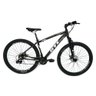Bicicleta Gti Roma Aluminio 21v Aro 29 Cambio Importados Preto Cinza - 1