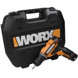 Furadeira/Parafusadeira com bateria de lítio 12V Bivolt - Worx - 2