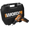 Furadeira/Parafusadeira com bateria de lítio 12V Bivolt - Worx - 2