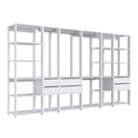 Ver imagem 2 de Guarda-Roupa Closet Modulado com 6 Gavetas 320cm Multimóveis Crpro-CLO009 Branco