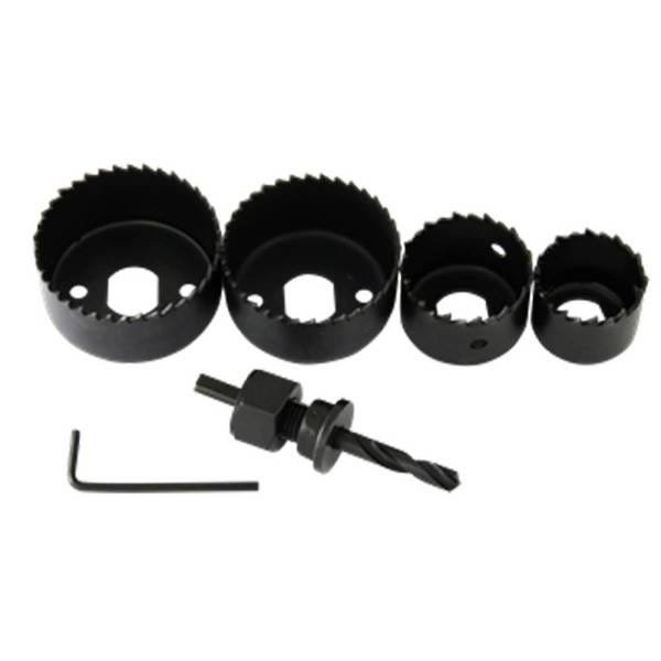 Jogo Kit Serra Copo 8 Peças Starfer 64 A 127mm Madeira PVC | MadeiraMadeira