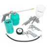 Kit 5 Peças Pistola Pintura Acessórios Compressor Stels - 1