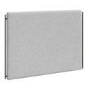 Ver imagem 1 de Cabeceira Casal Queen Cama Box 160 Cm Parise Bouclé Cinza Claro - Nexta Casa