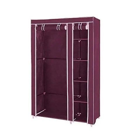 Guarda Roupa Armario Portatil 5 Niveis Suporte Cabideiro para Roupas Casaco Sapatos Brinquedos