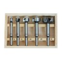 Ver imagem 3 de Kit 5 Brocas Forstner Fresa 10 a 35mm para Dobradiça Madeira Sparta