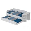 Ver imagem 2 de Bicama Solteiro com Nicho Lateral Branco