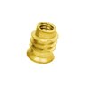 Bucha Americana M6x10mm Zinco Amarelo 100 Unidades - 2