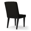 Ver imagem 2 de Cadeira Sala de Jantar Base Madeira Preto Kit 10 Sofia Suede D03 - D'Rossi Cor Preto