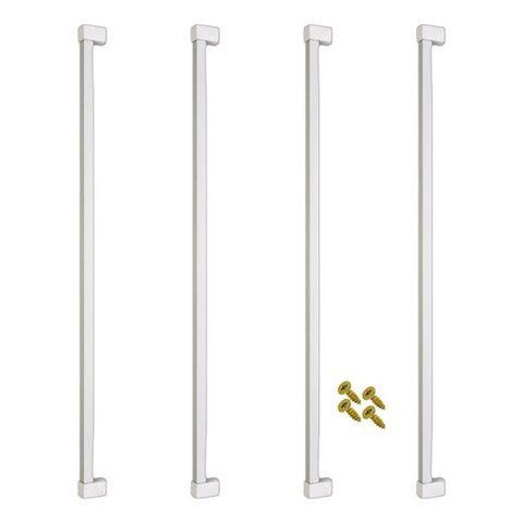 Kit 4 Puxador 704mm Alumínio Armário Móveis Cômoda Roupeiro