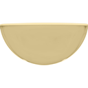 Ver imagem 2 de Puxador Altero M1187-32 Meia Lua Dourado Pvd