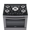 Ver imagem 2 de FOGAO 5 BOCAS VENAX DELPLUS VITREO BL GRAFITE GAS GLP