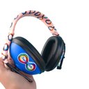 Ver imagem 3 de Kit Abafador de Ruido para Meninas com Super Caixa para Coloririr e Canetinhas
