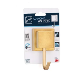 Gancho Piatina Toalheiro Porta Toalha De Rosto Banheiro - 3