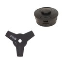 Ver imagem 7 de Roçadeira Á Gasolina Tekna Rl430acntk 43cc 1,7hp C/ Lâmina 3 Pontas + Carretel de Nylon + Óleo