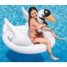Combo Boias Infláveis para piscina Verão 2019: Boia Cisne Branco Intex e Boia Flamingo Rosa ( - 4