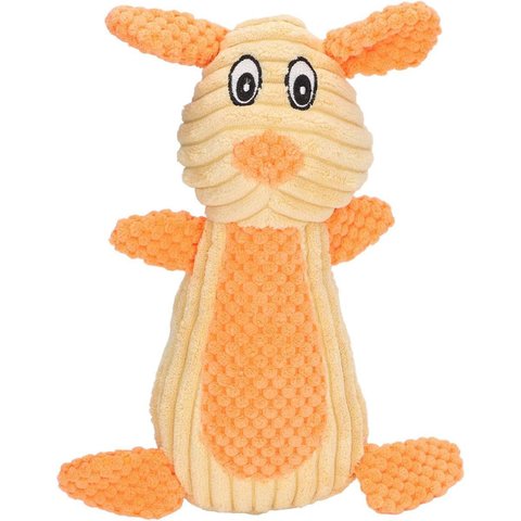 Mordedor Pelucia Cachorro Cao Pet Gato Animais Brinquedo com Apito Dentiçao Interativo Divertido Pet