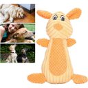Ver imagem 4 de Mordedor Pelucia Cachorro Cao Pet Gato Animais Brinquedo com Apito Dentiçao Interativo Divertido Pet