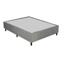 Ver imagem 3 de Cama Box Conjugado Casal com Colchão 138x65x188 New York Hf Gazin Cr35334 Natural Cinza