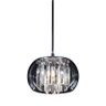 LUSTRE PENDENTE CRISTAL VIDRO TRANSPARENTE SOHO 22CM HU6422P BELLA - 1