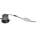 Ver imagem 3 de Spot Embutir Downlight Redondo Zagle Wall Washer 12w 2700k 38° Ir97 Preto-nordecor