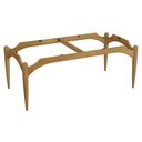 Ver imagem 2 de Base Mesa Jantar Agata Madeira 200cm Carvalho Kappesberg