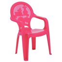 Ver imagem 1 de Cadeira Infantil Tramontina Catty em Polipropileno Rosa Estampado