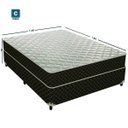 Ver imagem 2 de Cama Box Conjugado Casal Mola Ensacadas 138x188x55