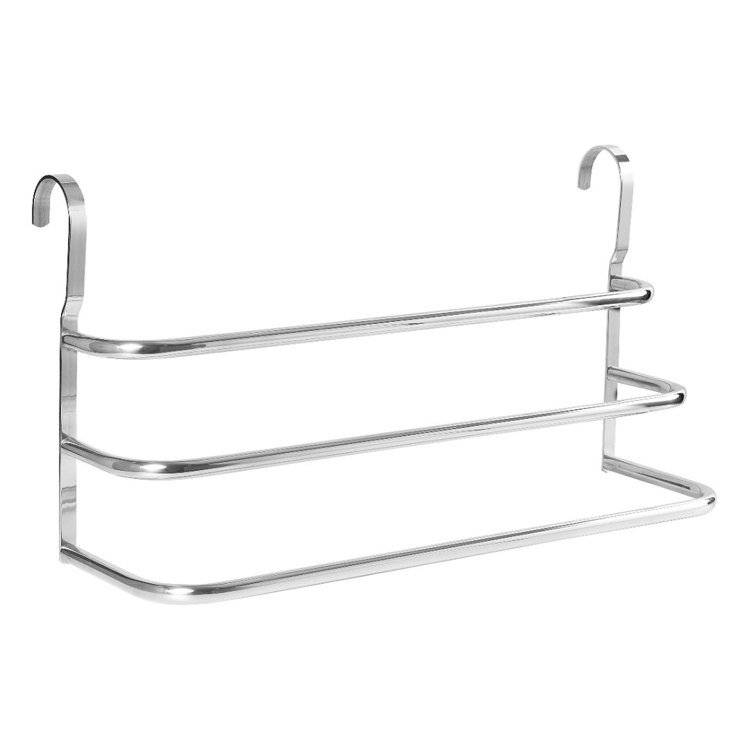 Porta Toalhas Triplo Toalheiro Para Box Alto Brilho 60cm - 2