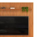 Ver imagem 4 de Bancada Cher e Painel Trento para Tv até 65 Polegadas 183x240cm Off White Freijó- Mabe Magazine