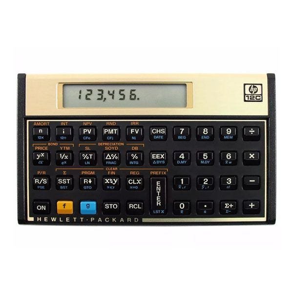 Calculadora Financeira Hp12C Gold Original