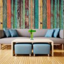 Ver imagem 1 de Papel de Parede Auto Adesivo M0033 Madeira Demolição