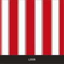Ver imagem 2 de Papel de Parede Auto Adesivo Lavável Listrado 0006 Vermelho e Branco