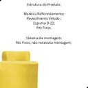 Ver imagem 2 de Puff Banquetas Athena Decorativa Suede