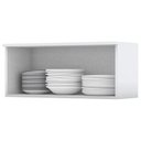 Ver imagem 5 de Armario Aereo Basculante Mdf 80 Cm Americana C354 Branco Henn