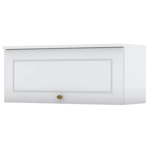 Armario Aereo Basculante Mdf 80 Cm Americana C354 Branco Henn