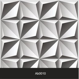Papel de Parede Auto Adesivo Lavável Abstrato ab0010 Revestimento Placa 3D - 2