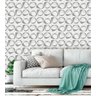 Papel de Parede Auto Adesivo Lavável Abstrato ab0070 Moderno Neutro - 1