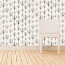 Ver imagem 1 de Papel de Parede Adesivo Lavável f0040 Floral Clássico