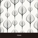 Ver imagem 2 de Papel de Parede Adesivo Lavável f0040 Floral Clássico