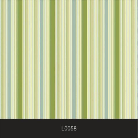 Papel de Parede Auto Adesivo Lavável Listrado 0058 Verde
